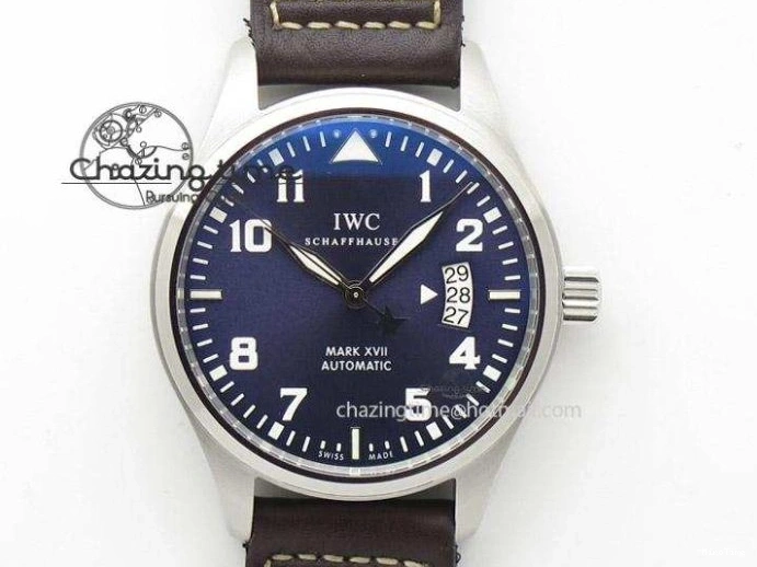 MIROTIME 0126 FastDry Mark XVIII “TRIBUTE TO MARK XI” IW327007 M+F 1:1 Best Edition Black Dial on Green Nylon Strap A 7050